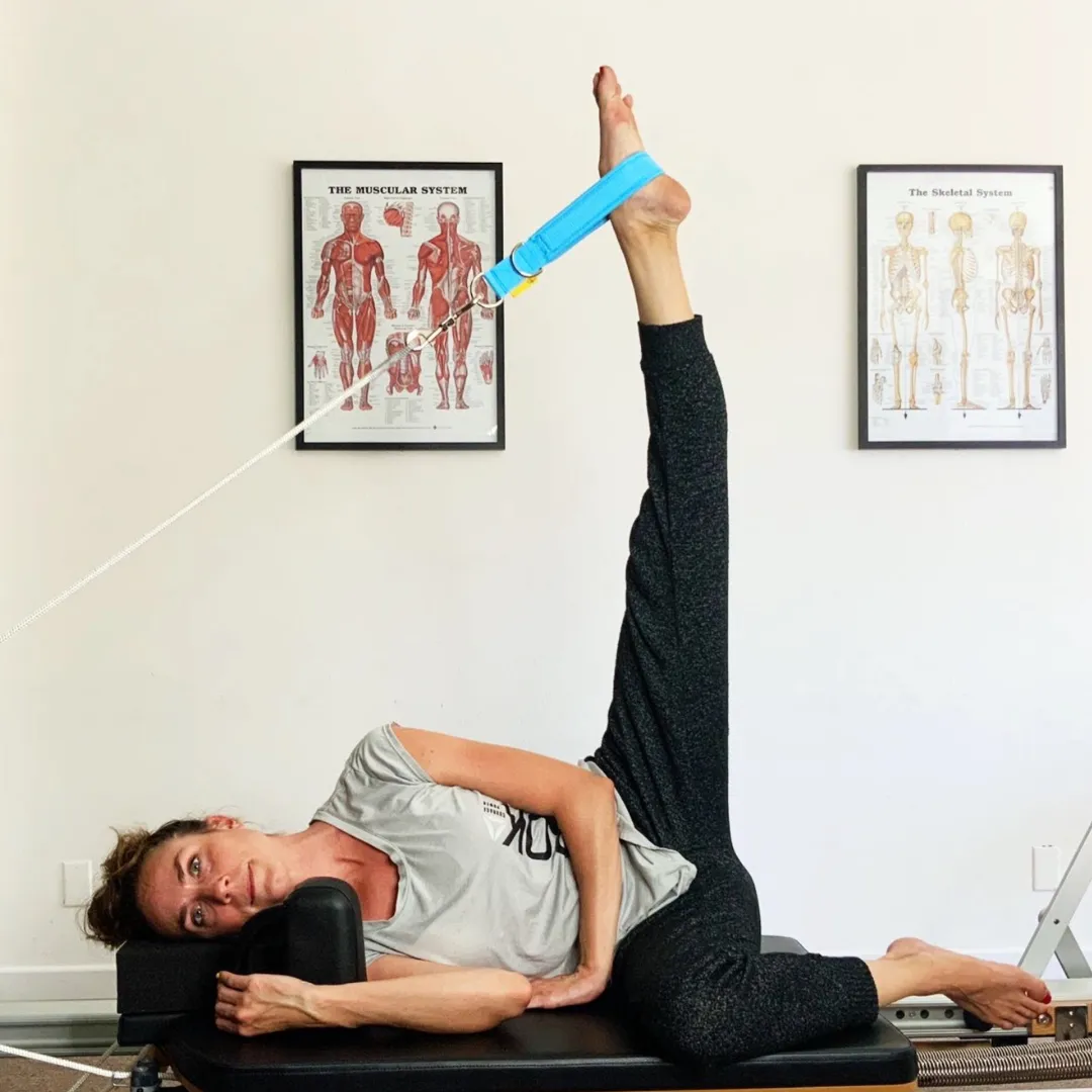 Single Loop Pilates Straps (Sky Blue)