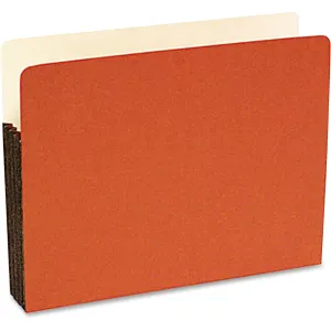 SJ Paper Durable Redrope Expanding File Pockets