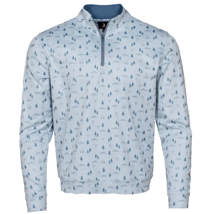Ski Mountain Majesty Lightweight Performance 1/4 Zip
