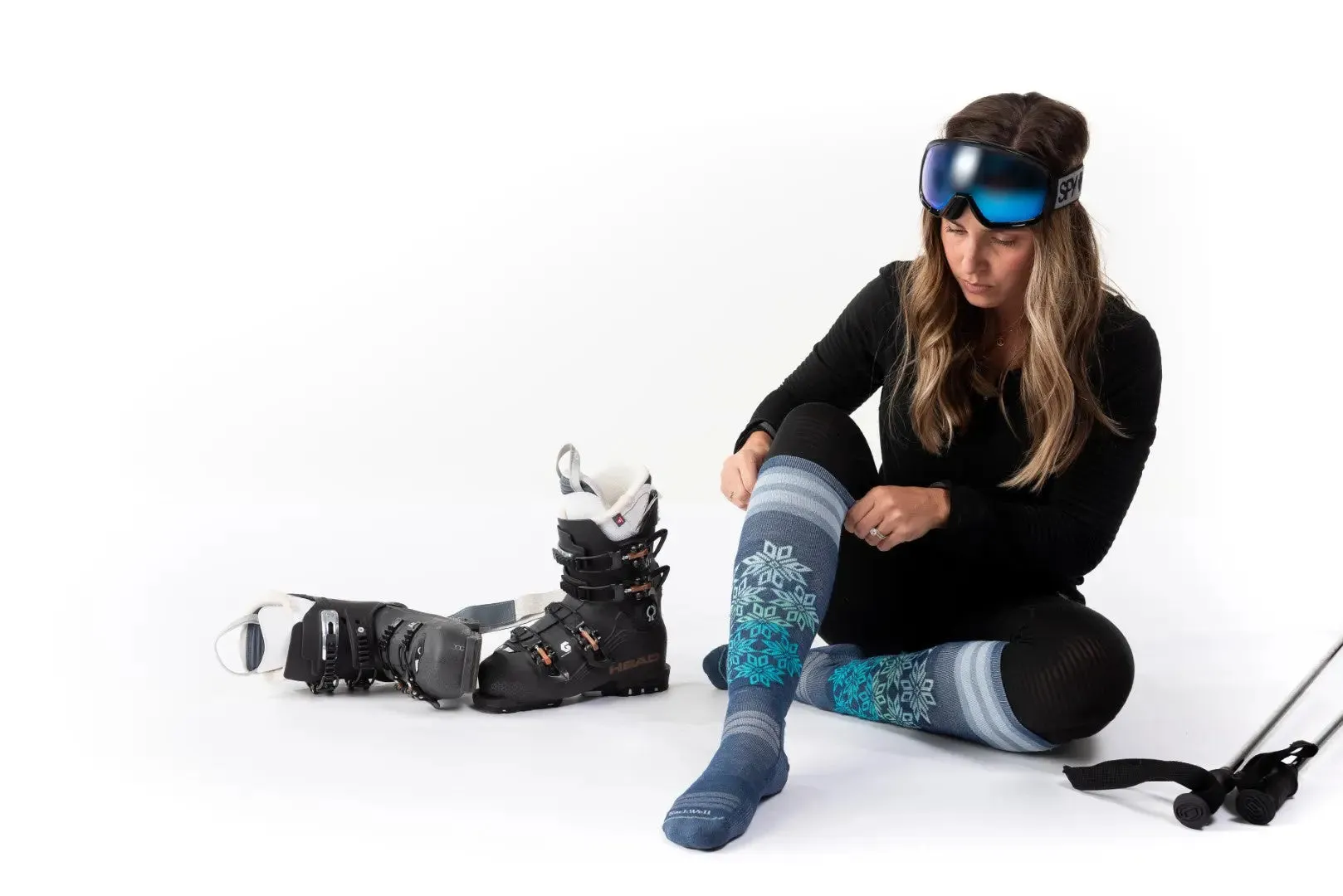 Sockwell Women's Powder Day | Moderate Graduated Compression Socks