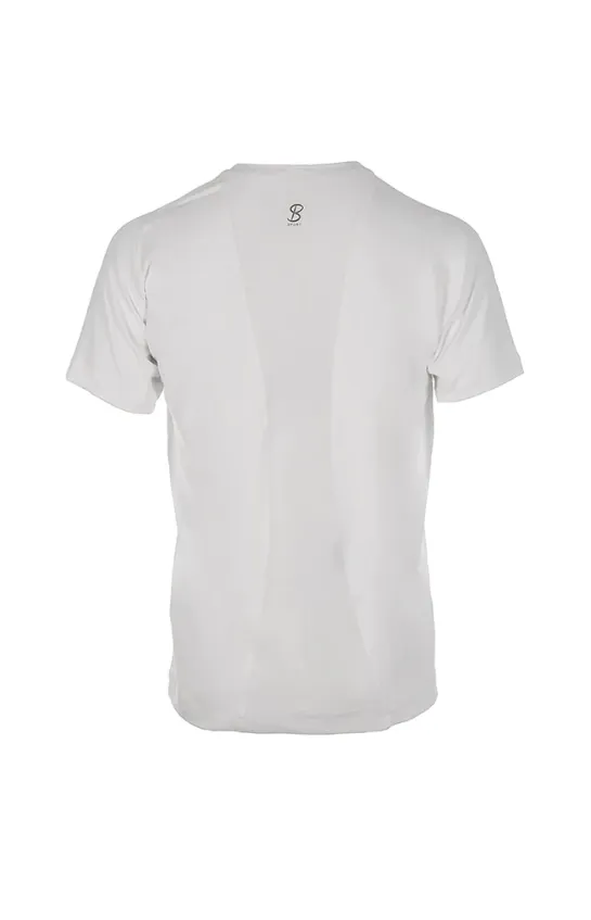 Sofibella Men's  Athletic Short Sleeve Shirt - White