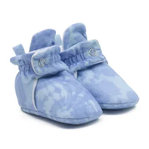 Spiral Tie Dye Snap Booties