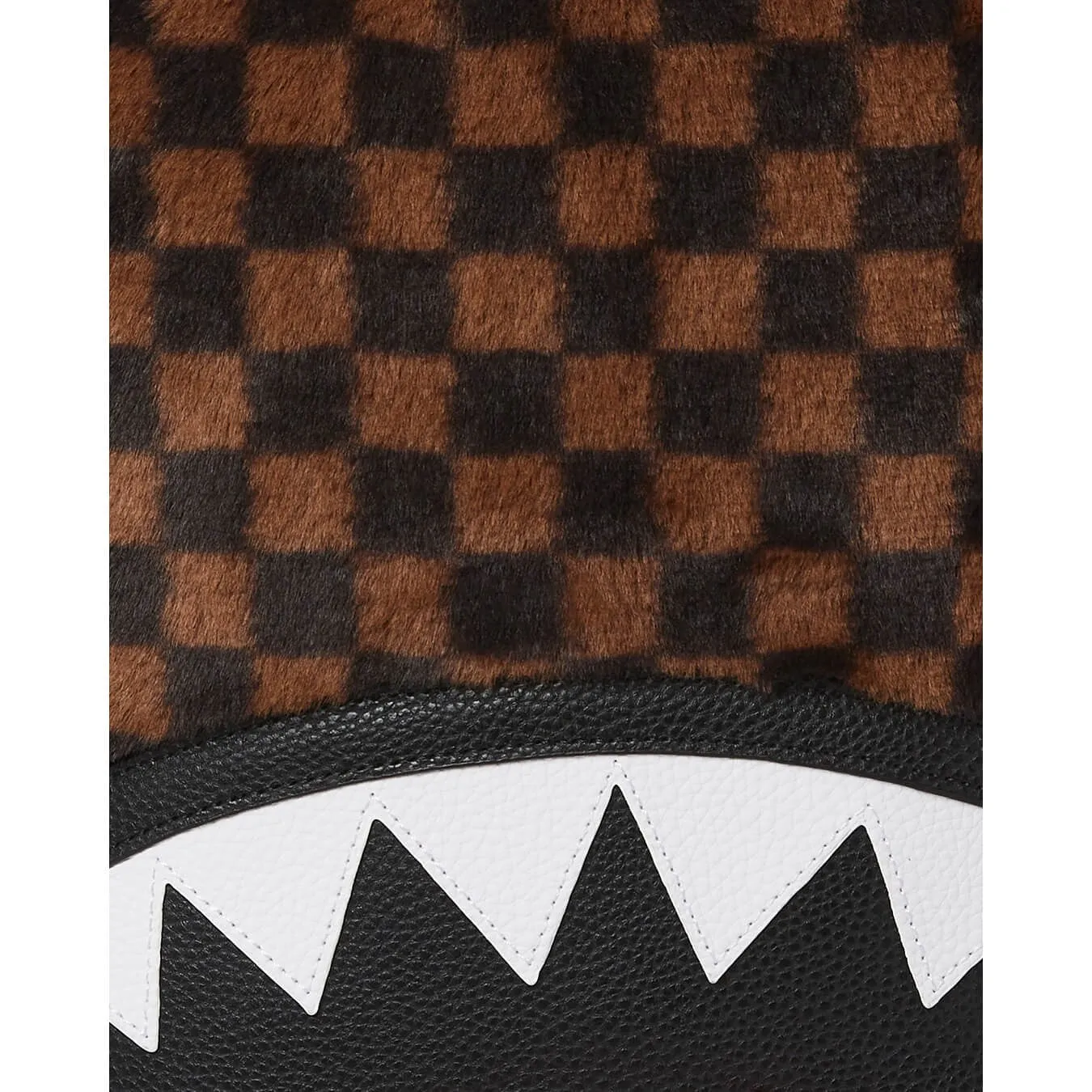 Sprayground Fur Sharks In Paris Backpack - Brown