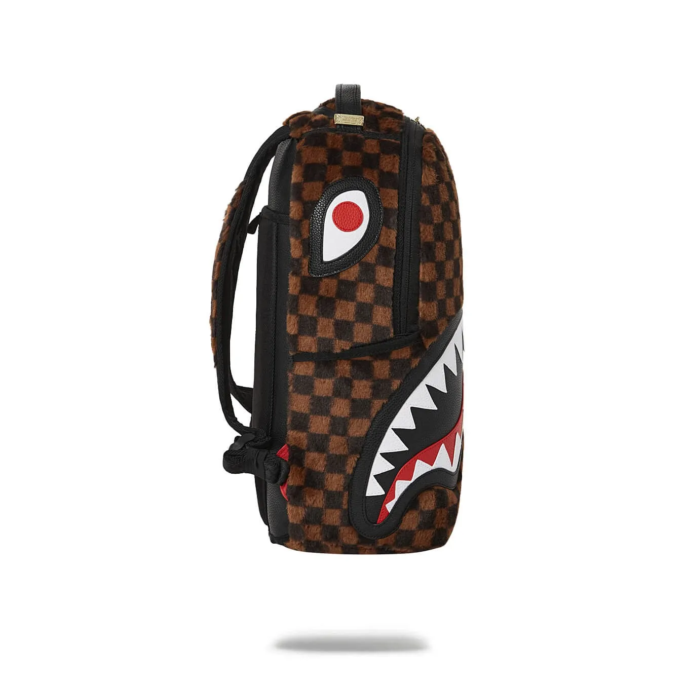 Sprayground Fur Sharks In Paris Backpack - Brown