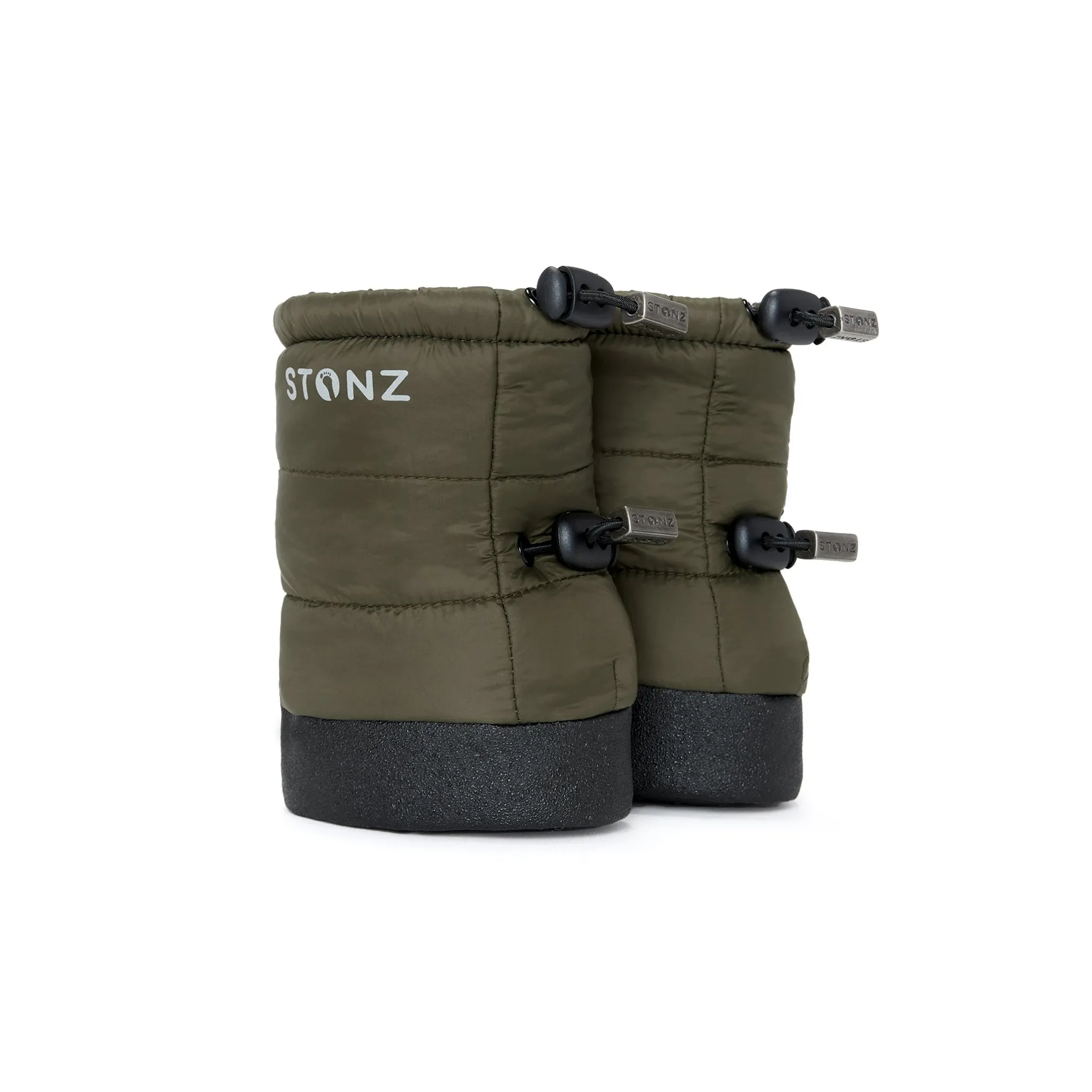 Stonz - Baby Puffer Booties - Pine