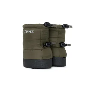 Stonz - Baby Puffer Booties - Pine