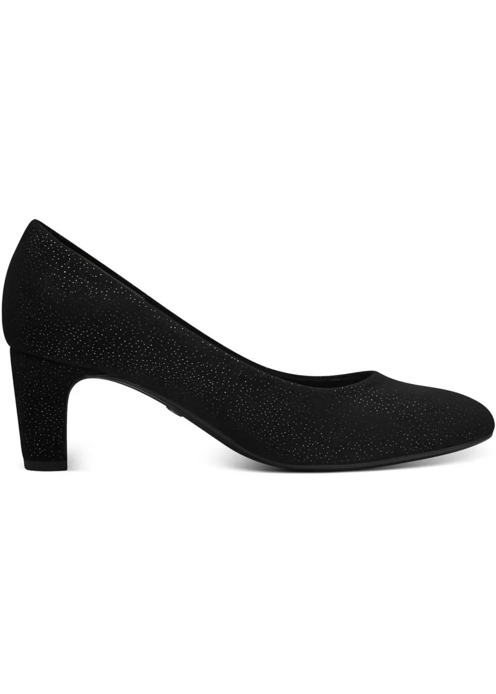 Tamaris Lucy Structure Sprakle 50's Pumps Black