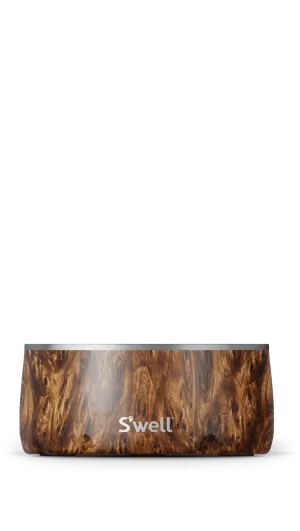 Teakwood Dog/Cat Bowl-32oz