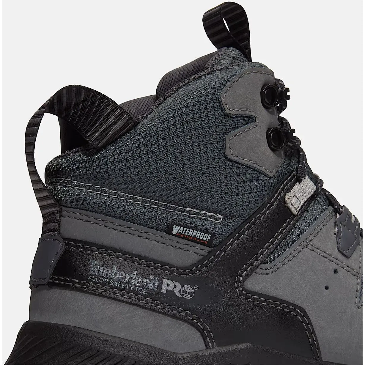 Timberland Pro Men's Tempe 6" Alloy Toe WP Work Boot- Grey- TB0A67G3EJO
