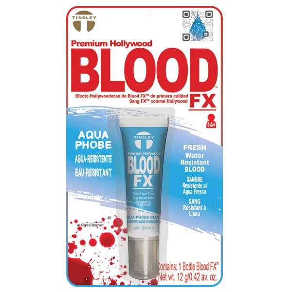 Tinsley Water Resistant Bright Red Fake Blood