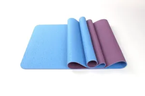 Travel Yoga Mat - Reversible and Antimicrobial