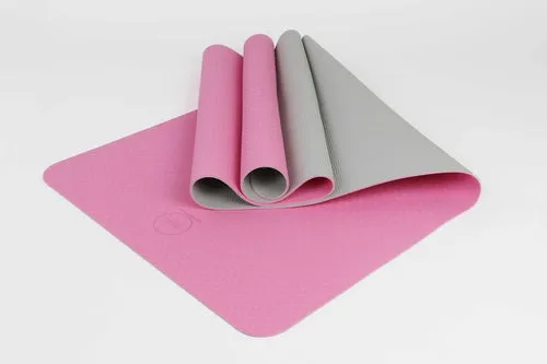 Travel Yoga Mat - Reversible and Antimicrobial