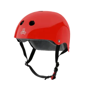 Triple 8 The Certified Sweatsaver Helmet - Red Glossy