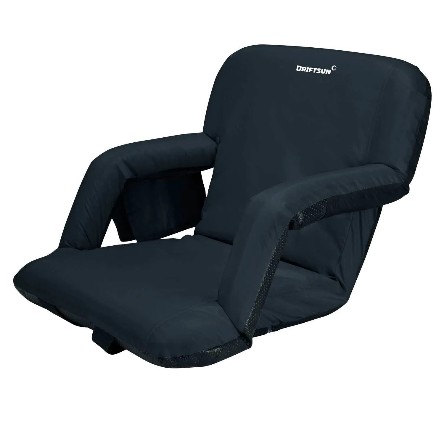 Two-Pack Folding Stadium Seats, Reclining Bleacher Chairs