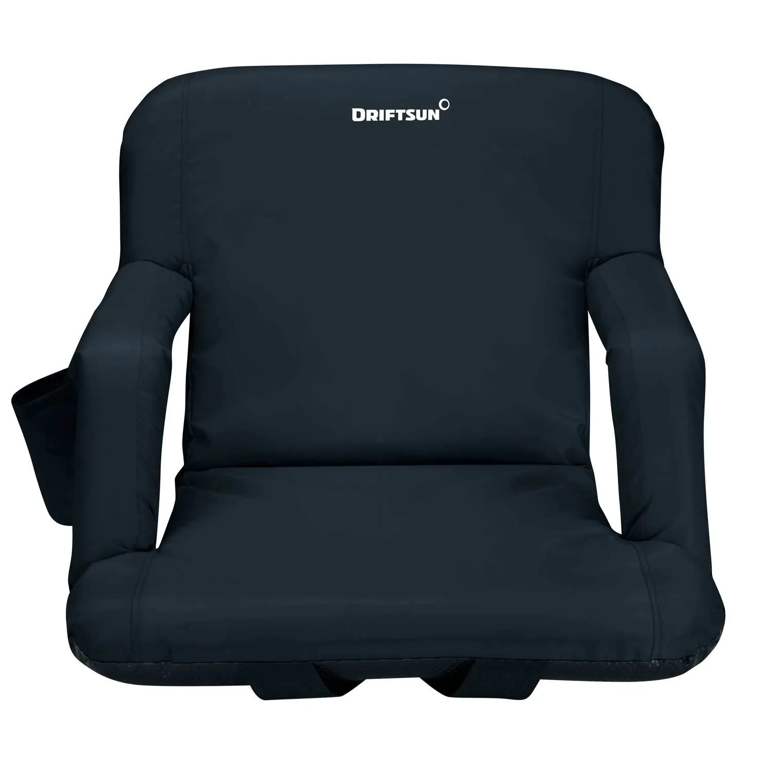 Two-Pack Folding Stadium Seats, Reclining Bleacher Chairs