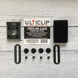 Ulticlip Ultimate Carry Solutions Lock Expansion Pack