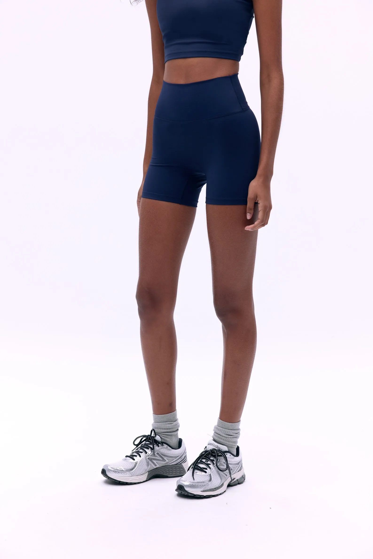 Ultimate Ultra Crop Shorts - Navy Blue