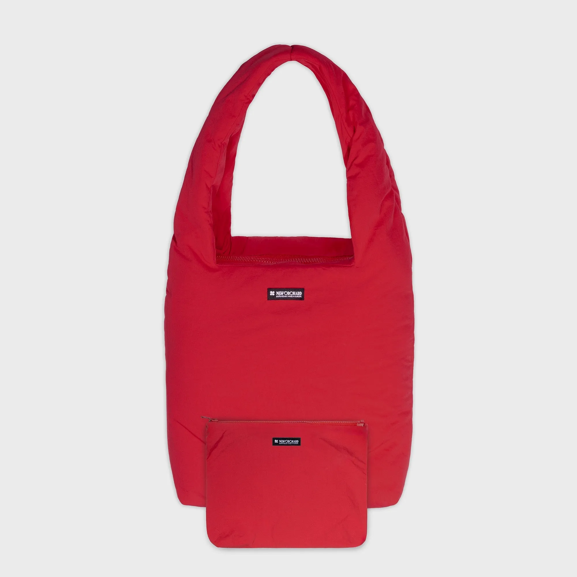 Vegan Water-Resistant Nylon Shoulder Bag | Multiple Colours