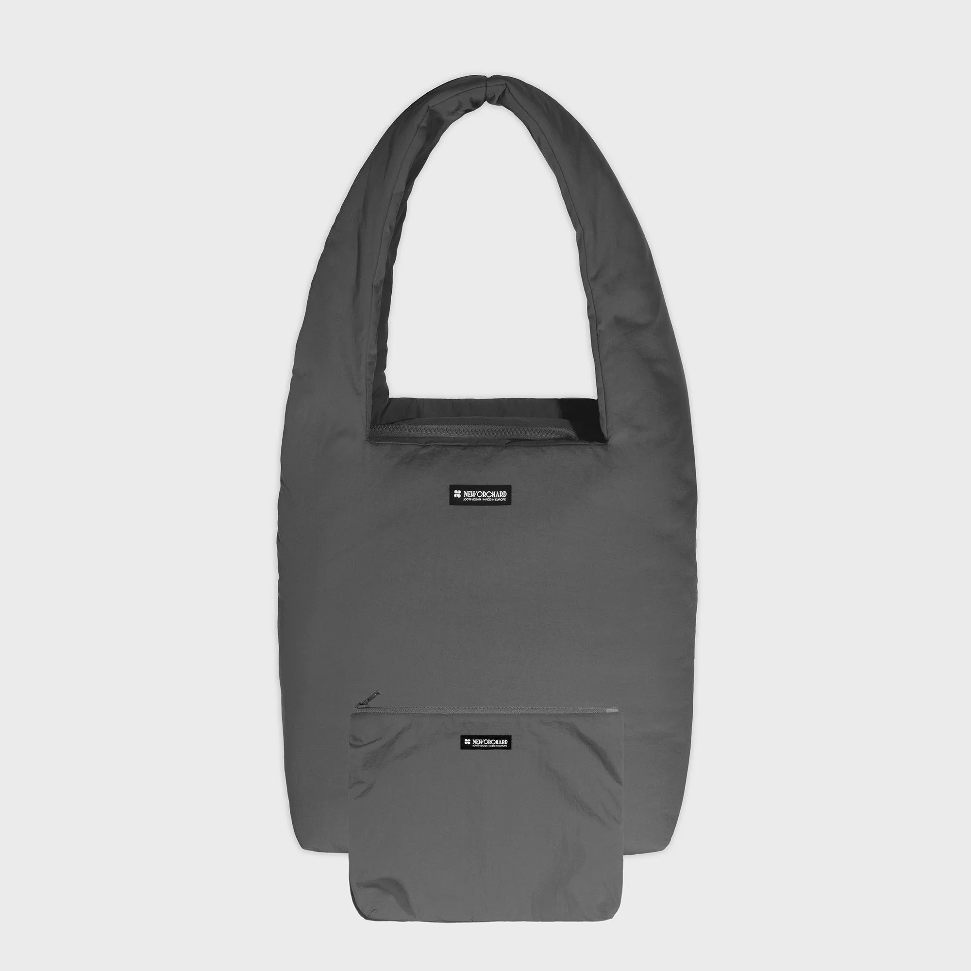 Vegan Water-Resistant Nylon Shoulder Bag | Multiple Colours