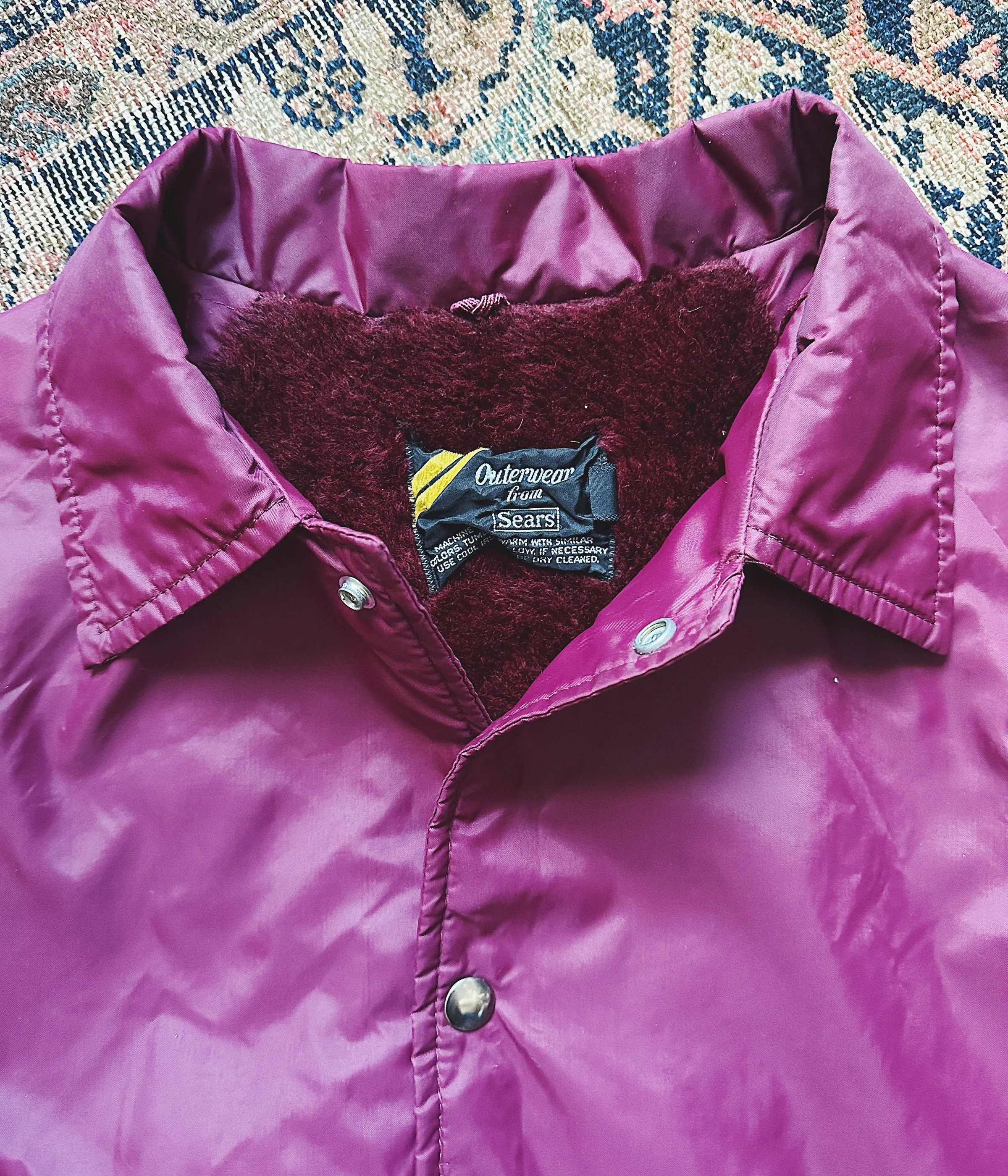 Vintage Sears Insulated Coach's Jacket