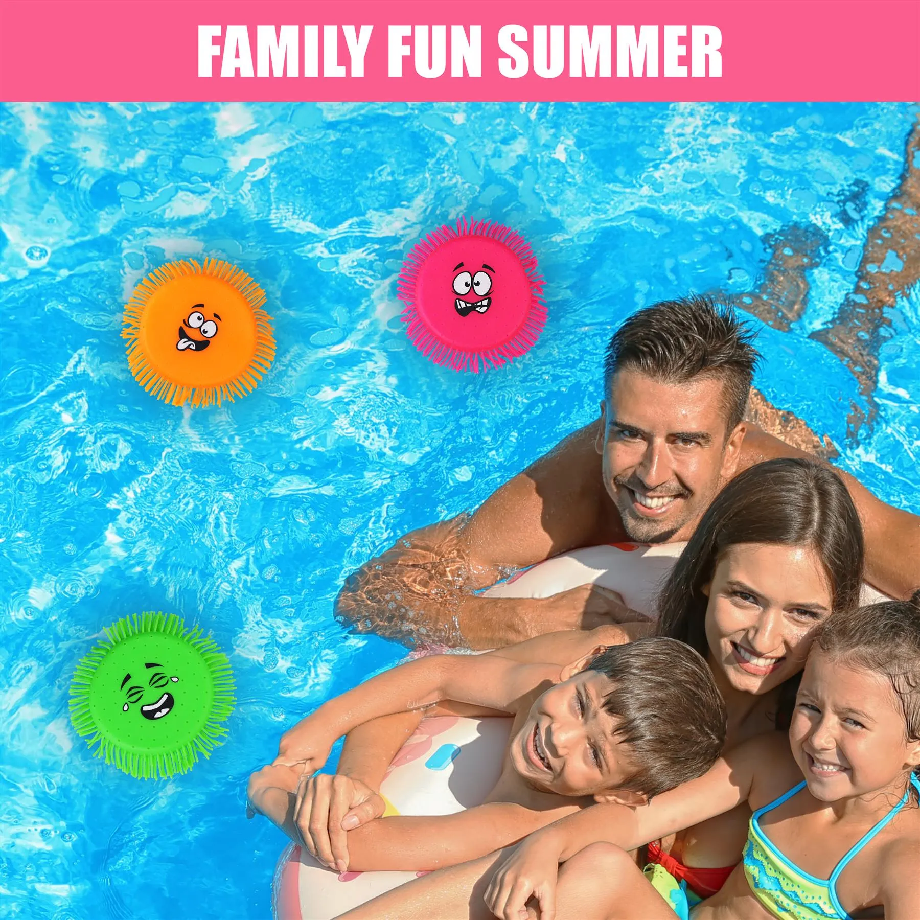 Water Absorbing Flying Disc Toy
