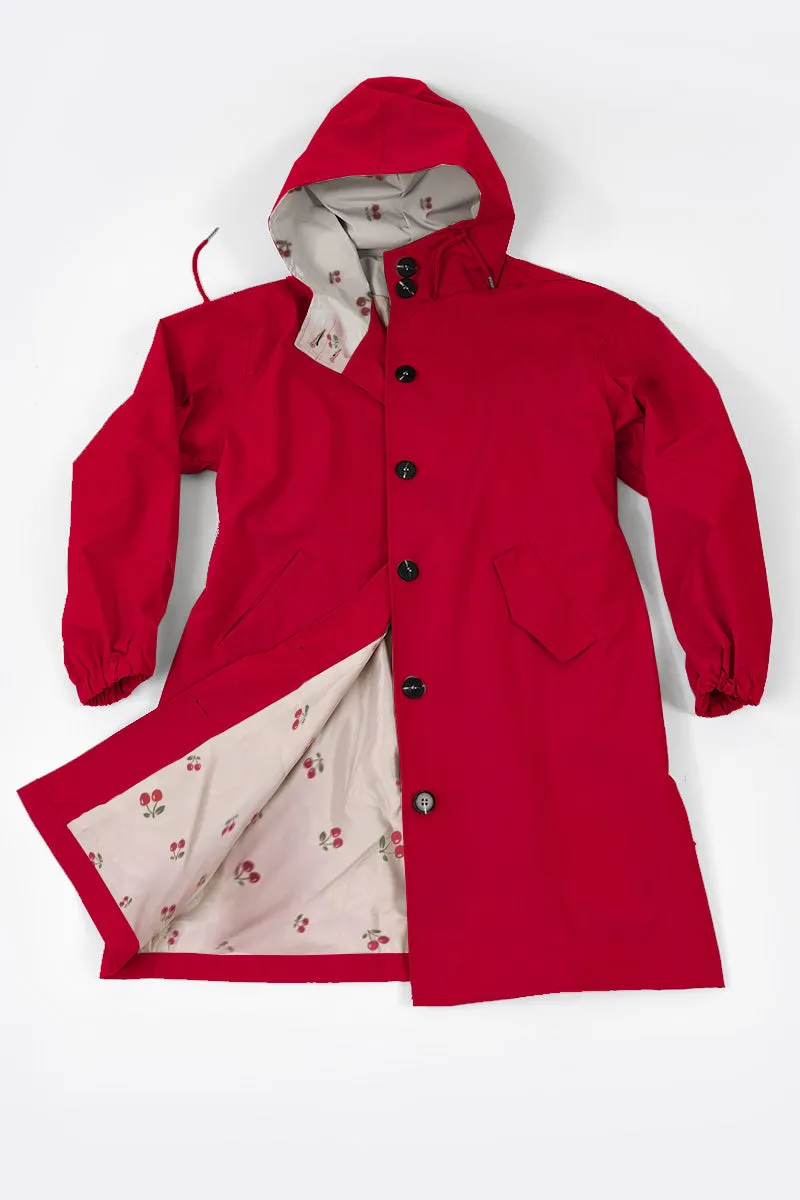 Water Resistant Hooded Oversized Windbreaker