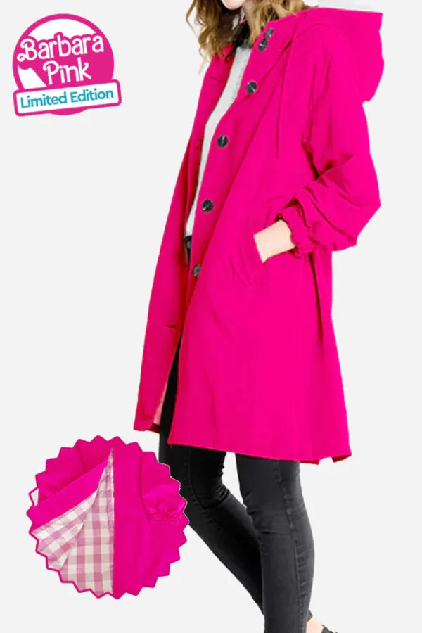 Water Resistant Hooded Oversized Windbreaker