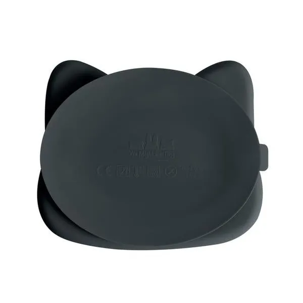 We Might Be Tiny - Cat Stickie Plate - Charcoal