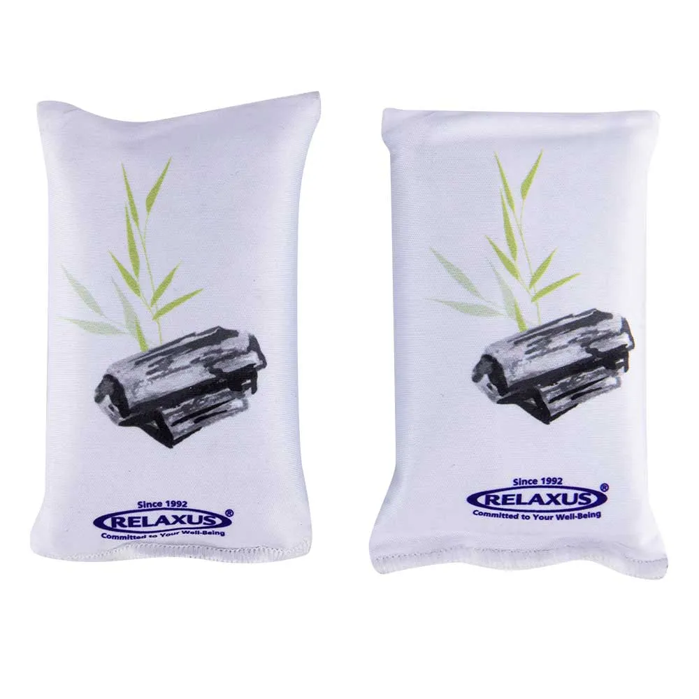 Wholesale Bamboo Charcoal Shoe Deodorizer Sachets (Set of 2) Displayer of 12