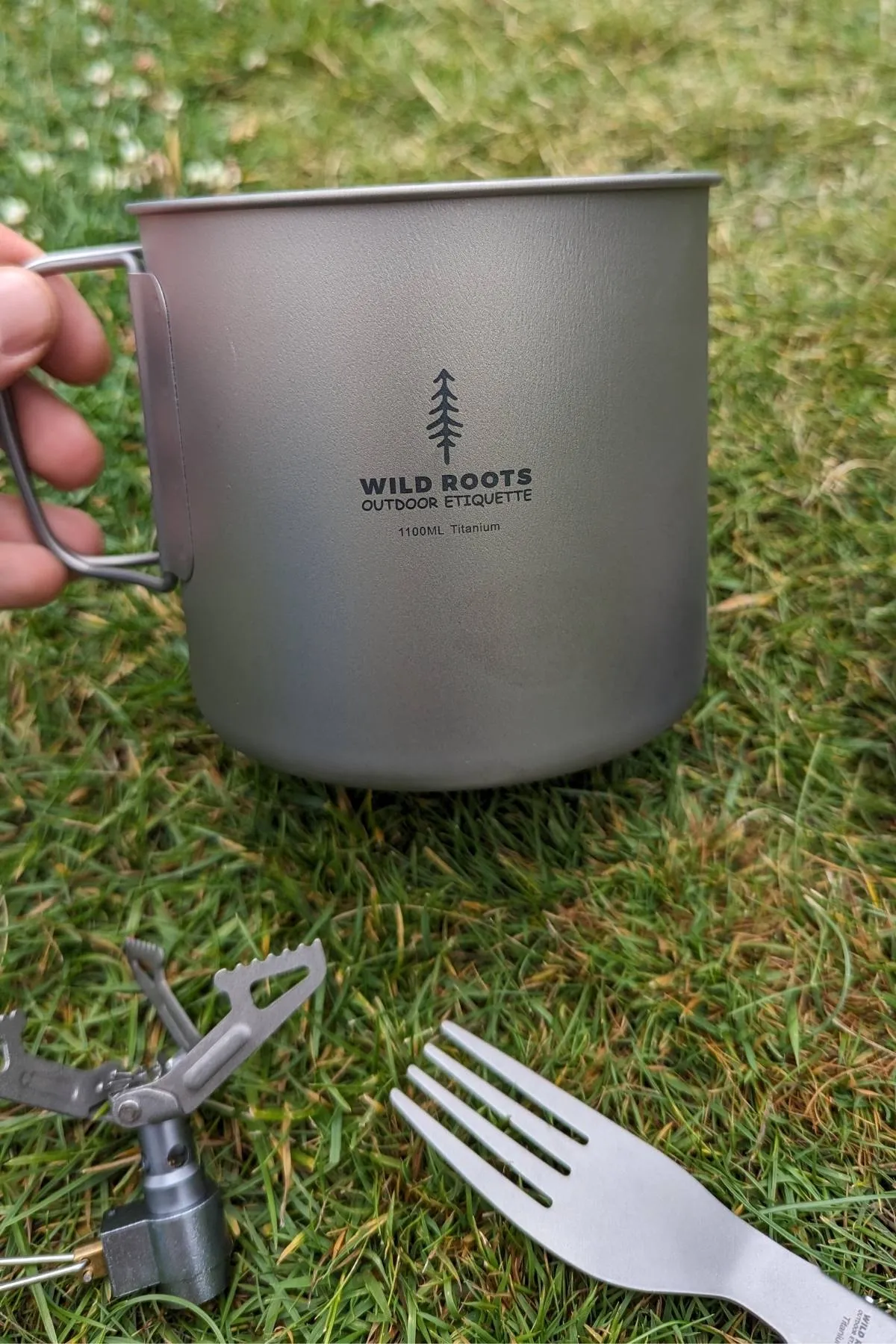 Wild Roots Ultimate Lightweight Titanium Cooking Pan Set