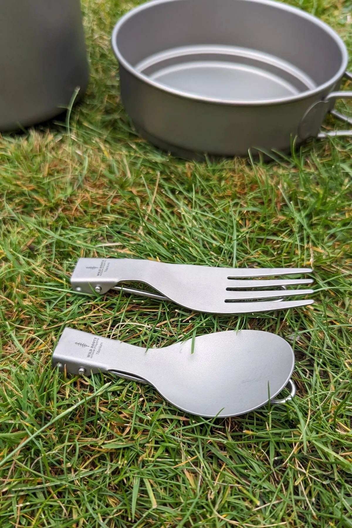 Wild Roots Ultimate Lightweight Titanium Cooking Pan Set