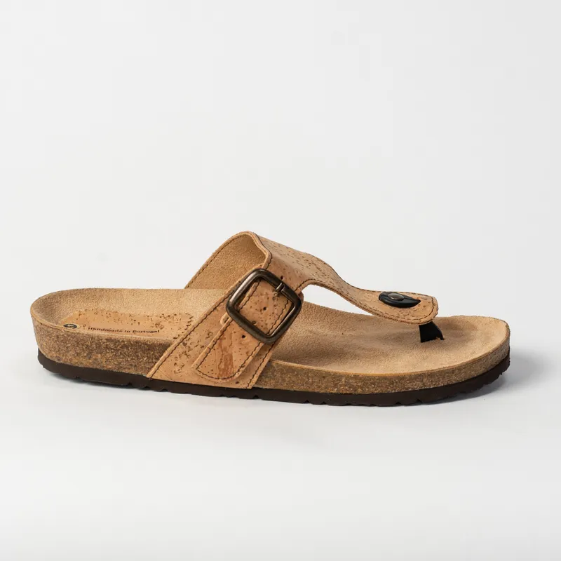 Women's Cork Buckle Sandal