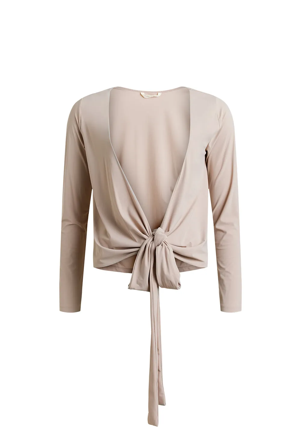 Wrap Tee Valencia - mocha