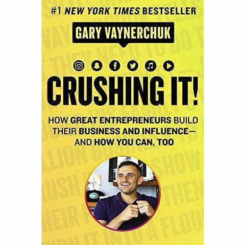 Zero to One, Start Now Get Perfect Later, Shoe Dog A Memoir by the Creator of Nike, [Hardcover] Crushing It 4 Books Collection Set