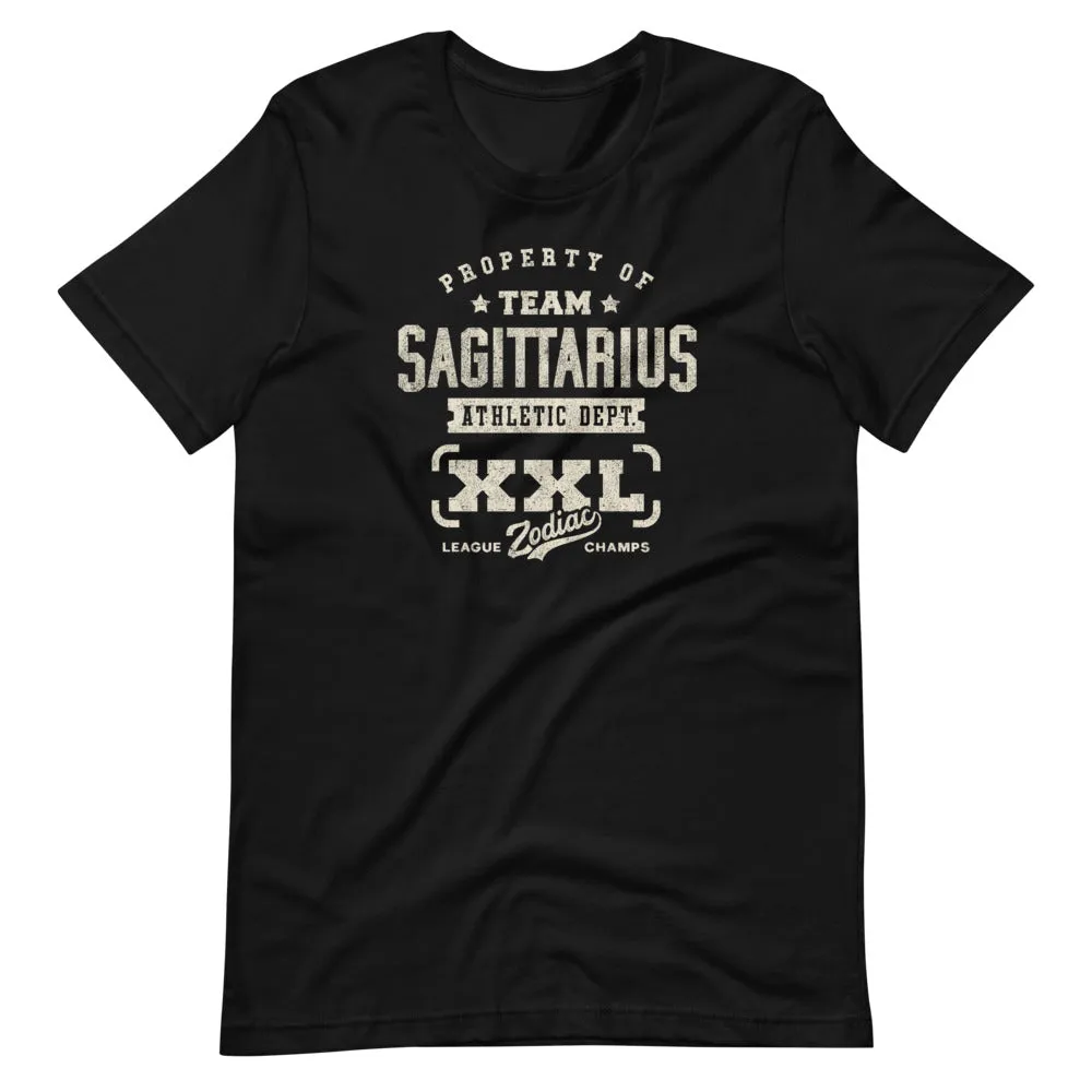 Zodiac Sagittarius Athletic Dept. Short-Sleeve Unisex T-Shirt