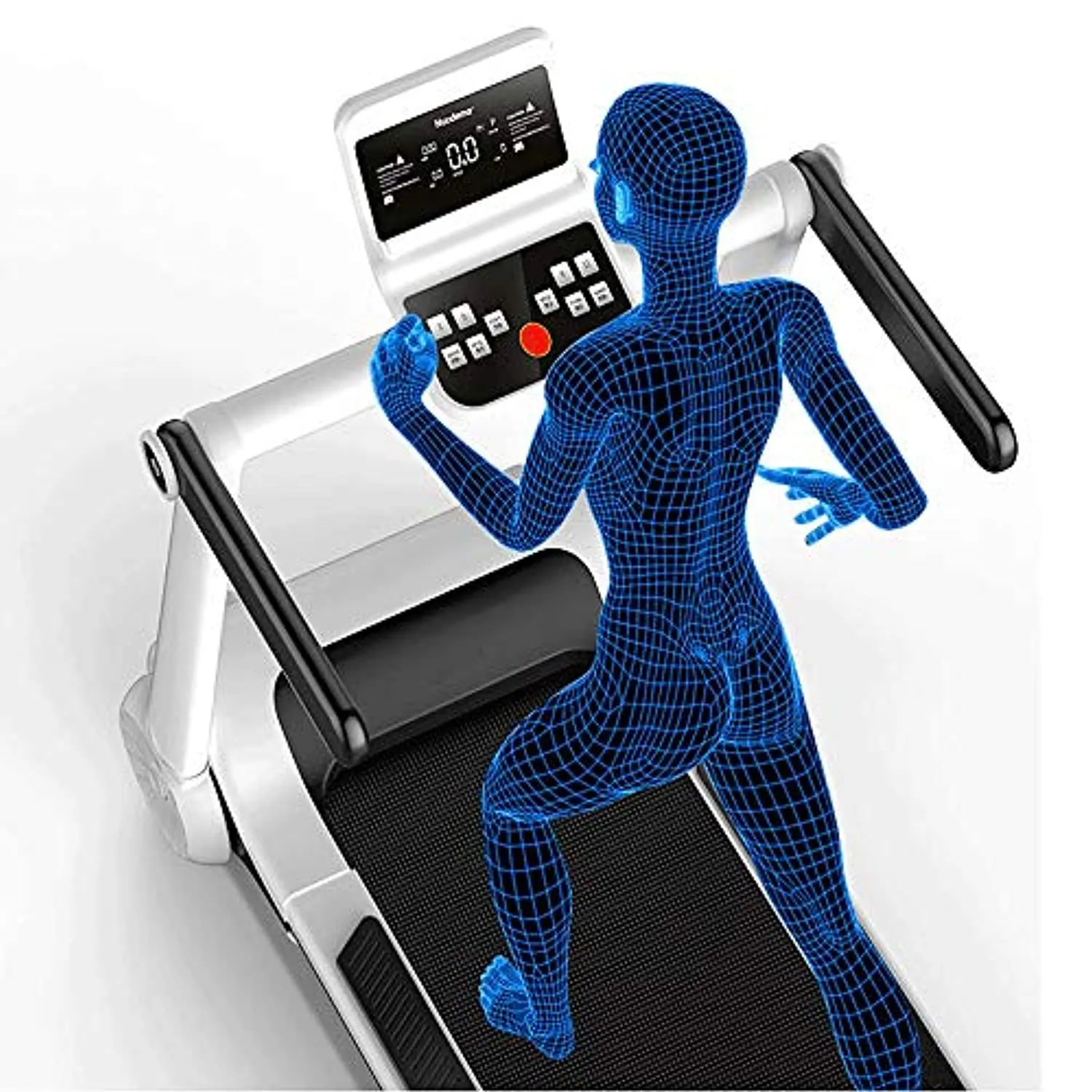 Zzfni Treadmill Home Electric Treadmill Slim Mini Walking Machine Fitness Equipment Folding Home Treadmill Foldable Treadmill